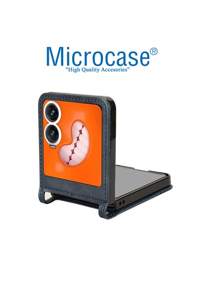 Microcase Tecno Phantom V Flip2 Retro Tasarım Kartlıklı Deri Kılıf-al5119 Renk