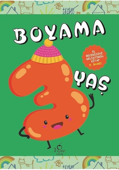 Boyama 3 Yaş- Vişne Çocuk
