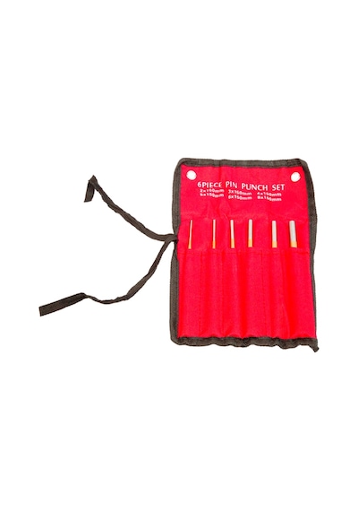 NT Tools NT6150 6 Parça Düz Pim Uzun Zımba Takımı
