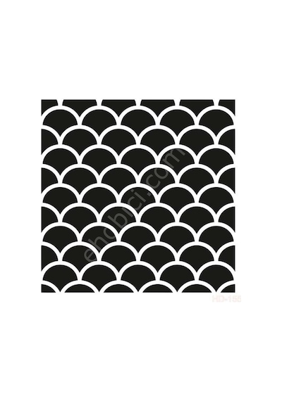 Hd155 Cadence Home Dekor Stencil 45X45