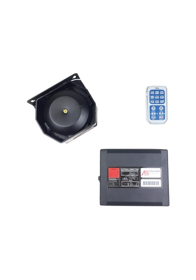 Space Mikrofonlu Metal Siren Uzaktan Kumandalı /sssr45-1