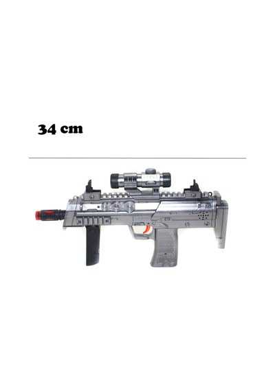 Oyuncak Tüfek Scar Işıklı Sesli 34 Cm