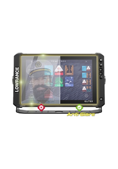 Lowrance Elite Fs 12 Fishfinder - Ipg Anti-glare Yansıma Önleyici Mat Ekran Koruyucu