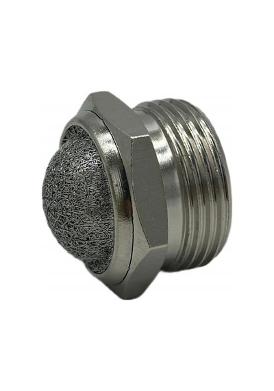 1" Sinter Telli Susturucu Kısa Tip