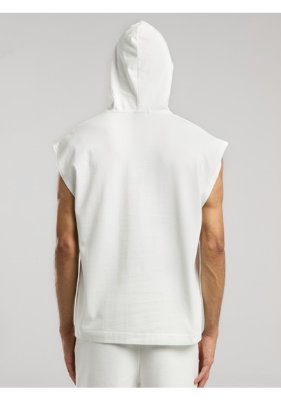 Everlast Ever Classics Oversize Beyaz Erkek Kolsuz Sweatshirt Beyaz