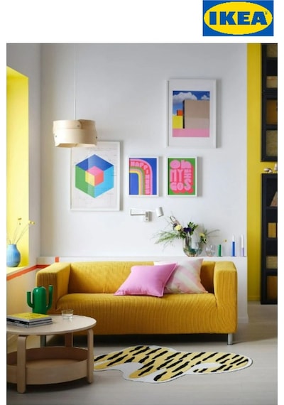 Idrottshall Kaplan Figürlü Desenli Halı, 110x125 Cm Bej