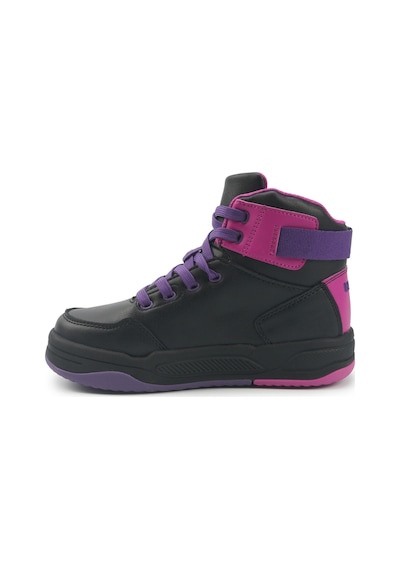 U.s. Polo Assn. Phıta Jr 5pr Siyah Kız Çocuk High Sneaker Siyah-fusya