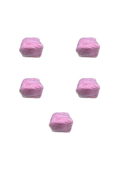 Omeyva Tek Kullanımlık İnce Galoş - Pembe - 400 Gr. - Ort. 500 Adetlik 5 Paket
