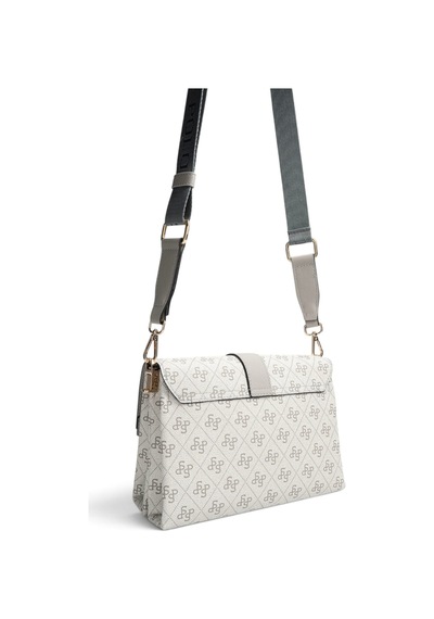 Silver & Polo Silver Polo A.gri - Gri Monogram Kadın Çapraz Çanta Sp1009