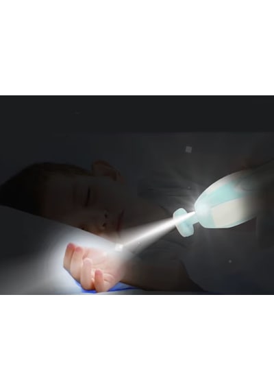 Bebek Tırnakları İçin Pilli Ledlü Tırnak Makası Tırnak Törpüsü