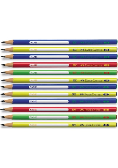 Üçgen 2b Üçgen Kurşun Kalem 12'li Paket 5244316002 Nocolor-fe821735