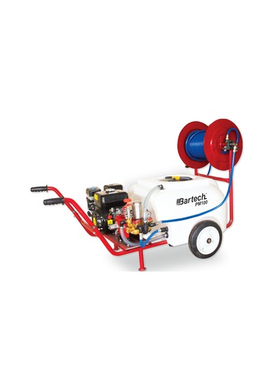 Pm-100 Benzinli İlaçlama Makinesi 100 Litre - 30'luk Pompalı