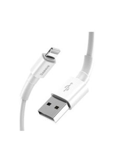 Baseus Mini White Cable Usb For İp 2.4a 1m White