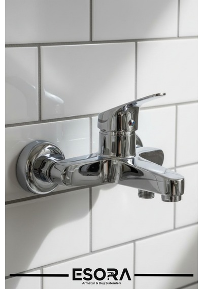 Krom Köşe Mutfak-banyo-lavabo Bataryası Çeşmesi Musluğu 3'lü Set