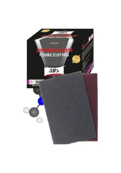 3bs Zımpara Keçesi 150x230mm Gri U.fıne