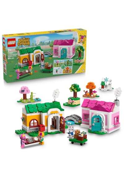 LEGO® Animal Crossing™ Yaratıcı Evler: Eğlenceli Mevsimler 77057 - 7 Yaş ve Üzeri Çocuklar için Yaratıcı Oyuncak Yapım Seti (814 Parça)