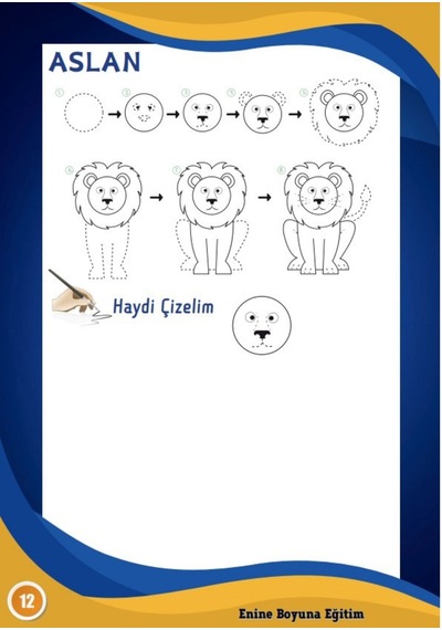 Resim Çizmeyi Öğreten Yaz-sil Seti