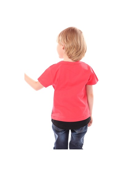 Toontoy Kids Toontoy Erkek Çocuk Baskılı Tişört Açık Lila