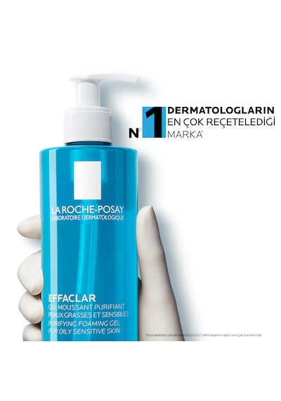 La Roche Posay Effaclar Yağlı ve Akneye Eğilim Gösteren Ciltler İçin Temizleme Jeli 400 ML