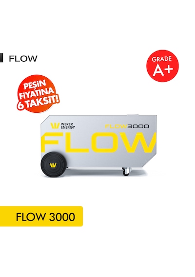 Werer Energy 3000w Flow Taşınabilir Güç İstasyonu