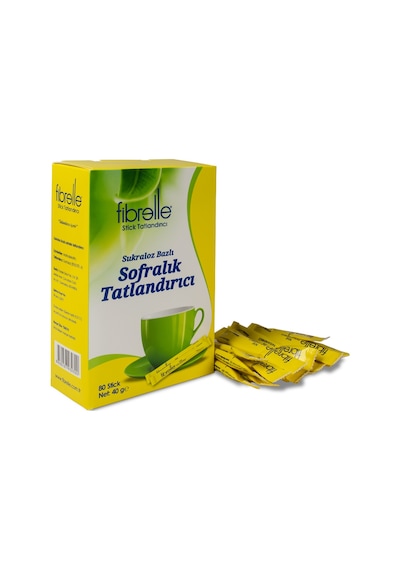 Fibrelle Ultra Plus Tatlandırıcı 05 G 80 Adet Kutu