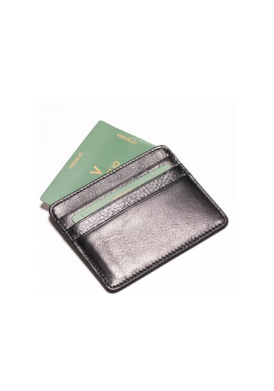 Black Cüzdan & Kartlık Erkek Diğer 845-530 Vergelio Purse Matte Crystal Wallet Card Holder Siyah