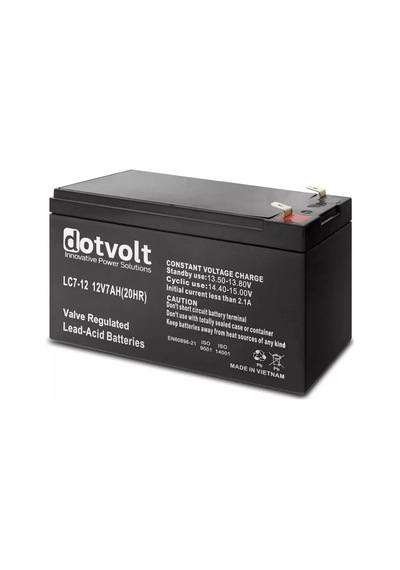 Dotvolt Lc7-12 Kuru Tip Akü 12v 7ah