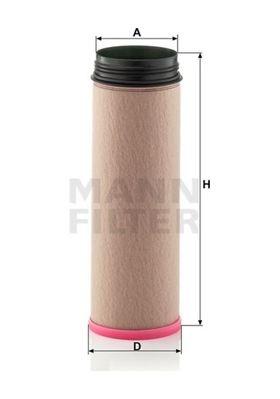 MANN CF1640 SEKUNDER HAVA FİLTRESİ MAN TGA 00-