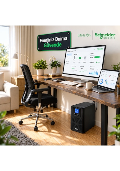 Easy Ups On-line Spm3kı-tr 3000va 2700w 230v Saf Sinüs Kesintisiz Güç Kaynağı - Ups
