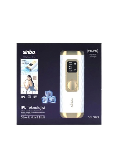 Sinbo Ipl Buz Lazer Epilasyon Cihazı - 5 Farklı Mod - Tüm Vücut Uyumlu Hmngo48-ıeg4874d Çok Renkli