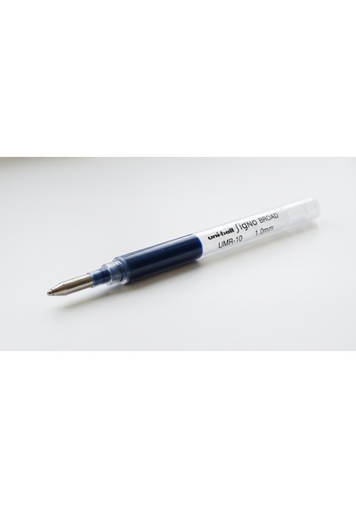 Uni-ball Signo Broad Umr-10 1.0 Mm Mavi Jel Kalem Yedeği - 12 Adet Toptan Paket