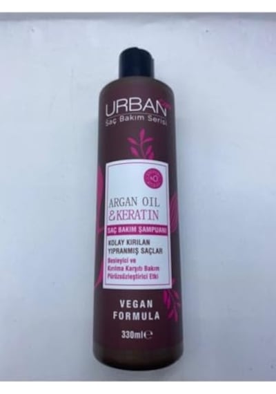 Şampuan Argan Yağ Keratin Kırılan Saç 330 Ml Diğer