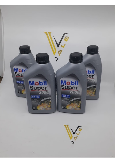 Yağ Motor Yağı Super 2000 5W30 1 Litre Mobil Bütün Araçlar -H036