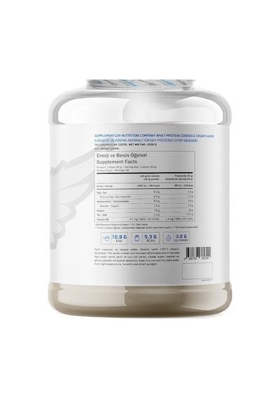 Supplementler.Com Whey Protein 2000 Gr Kurabiye