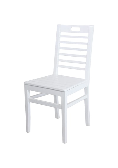 Motoryagmarket Bodrum Sabit Sandalye -Komple Ahşap -Gürgen (2 Adet)