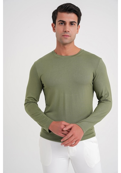 Efor Ts 870 T-shırt Slim A.hakı Casual Haki