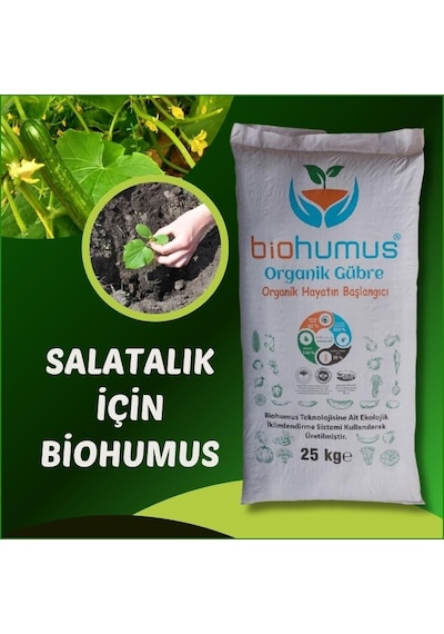 Bostan İçin, Biohumus Organik Gübre, Organik Sertifikalı, Kök Geliştirici, Toprak Düzenleyici, Bitki Besleyici, 25 Diğer