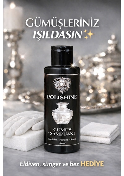 Gümüş Temizleme Ve Parlatıcı Şampuan 150ml