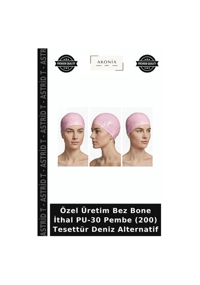 Astrid T Özel Üretim Bez Bone İthal Pu-30 Pembe 200 Tesettür Deniz Alternatif