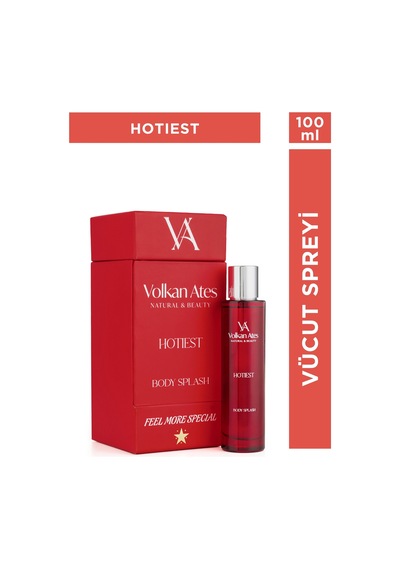 Volkan Ates Natural & Beauty Hotiest Vücut Spreyi Cam Şişe 100 Ml