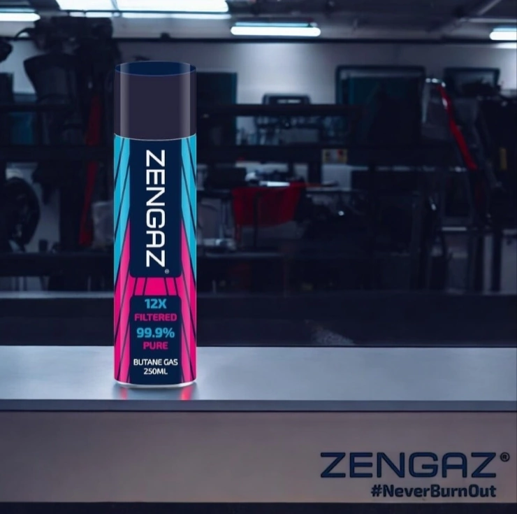 Zengaz Bütan Gaz 250 Ml Lacivert