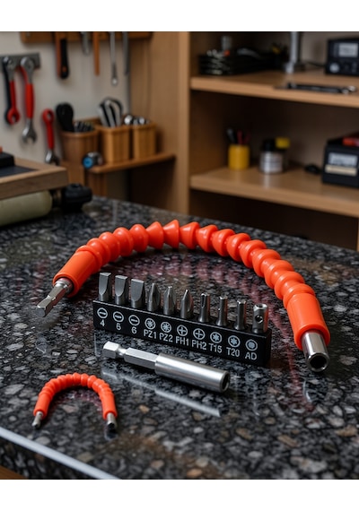 300 Mm Esnek Şaftlı Bits Uç Seti Uczzdmx4073-3
