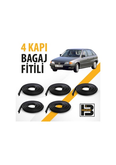 Opel Astra F Hatcback 1991-2002 4 Kapı + Bagaj Fitili Bm03789