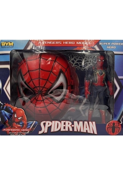 Prestij Bvm Oyuncak Spiderman Figür Ve Maske Oyun Seti Fab.7212 Spider - Man