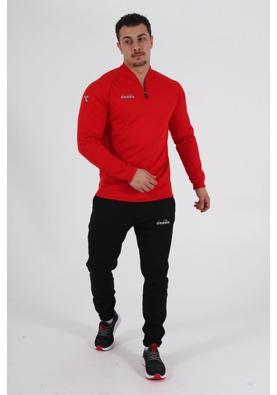 Diadora Nacce 22 Antrenman Eşofman Takımı Kırmızı