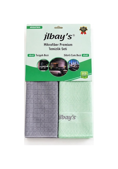 İlbays Tezgah+mikrofiber Set Çok Renkli