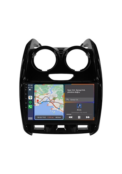Dacia Duster Android Multimedya Sistemi 2015-2017 Crv-4810xr 9"