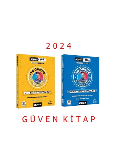 Mert Hoca Tyt Matematik-geometri Video Ders Kitabı Seti-2024