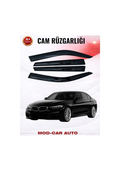 Renault Fluence Araca Özel Premium Cam Rüzgarlığı A+ Pianoblack