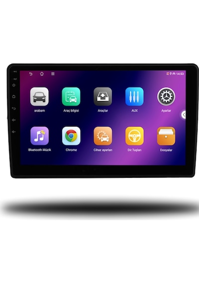 Carplayer Toyota Auris 2007-2012 Uyumlu Android Multimedya 6gb Ram 64gb Hafıza